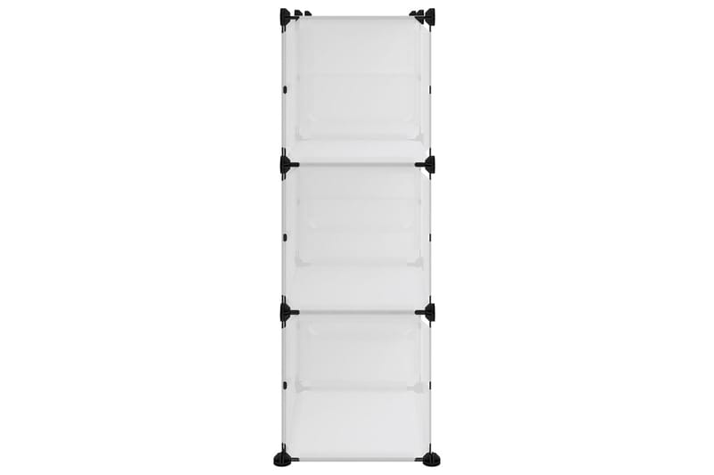 beBasic skoreol 84x31,5x93 cm PP transparent - gennemsigtig - Opbevaring - Skoopbevaring