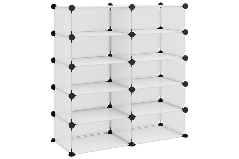 beBasic skoreol 84x32x88,5 cm PP transparent - gennemsigtig - Opbevaring - Skoopbevaring
