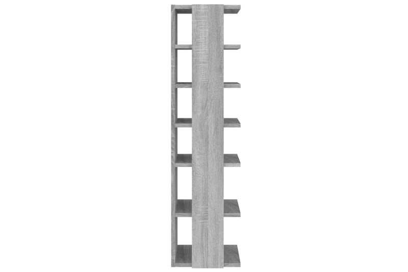 beBasic skoreoler 2 stk. 25x27x102 cm konstrueret træ grå sonoma-eg - GrÃ¥ - Opbevaring - Skoopbevaring