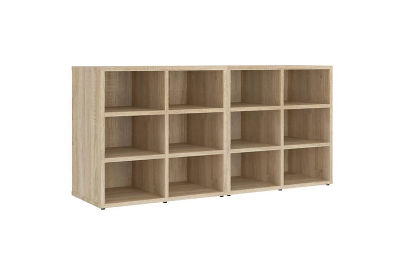 beBasic skoreoler 2 stk. 52,5x30x50 cm sonoma-eg - Brun - Skoskab - Entréopbevaring - Skoopbevaring