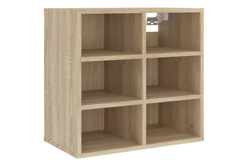 beBasic skoreoler 2 stk. 52,5x30x50 cm sonoma-eg - Brun - Skoskab - Entréopbevaring - Skoopbevaring