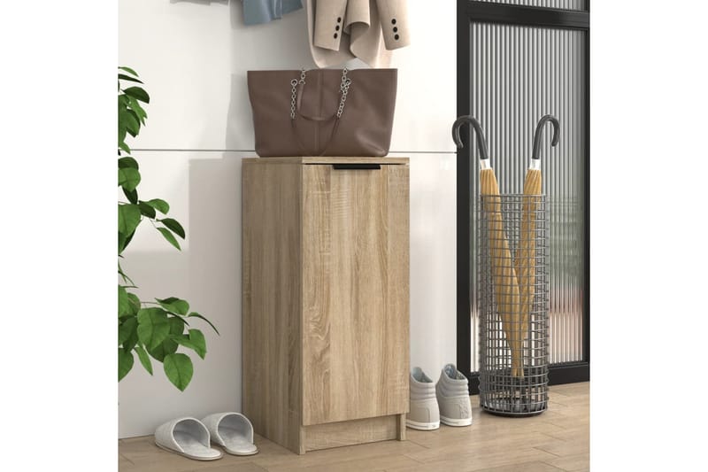 beBasic skoskab 30x35x70 cm konstrueret træ sonoma-eg - Brun - Skoskab - Entréopbevaring - Skoopbevaring