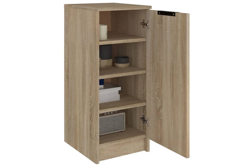 beBasic skoskab 30x35x70 cm konstrueret træ sonoma-eg - Brun - Opbevaring - Skoopbevaring - Skoskab