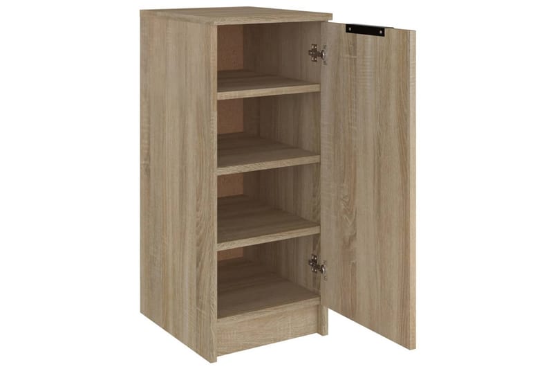 beBasic skoskab 30x35x70 cm konstrueret træ sonoma-eg - Brun - Opbevaring - Skoopbevaring - Skoskab