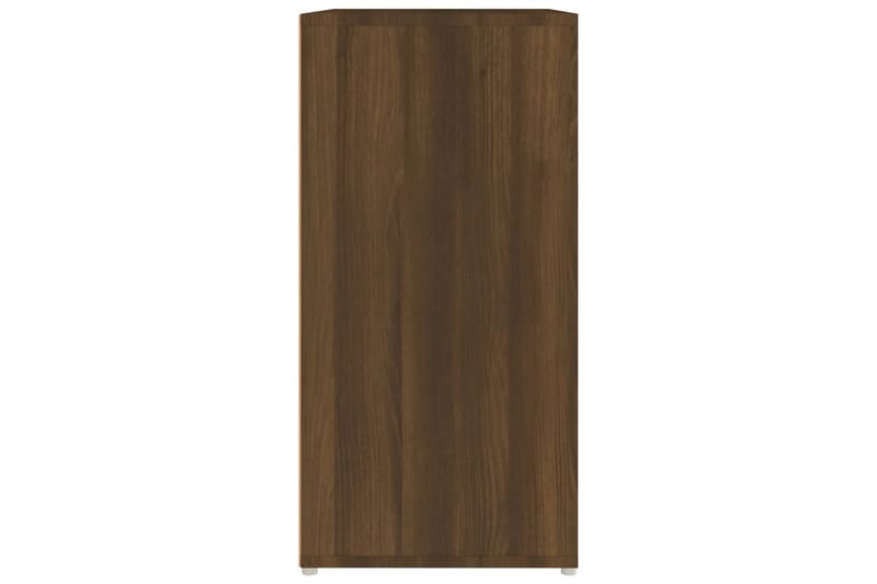 beBasic skoskab 60x35x70 cm konstrueret træ brun egetræsfarve - Brun - Opbevaring - Skoopbevaring