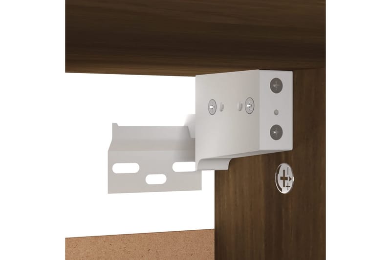 beBasic skoskab 60x35x70 cm konstrueret træ brun egetræsfarve - Brun - Opbevaring - Skoopbevaring