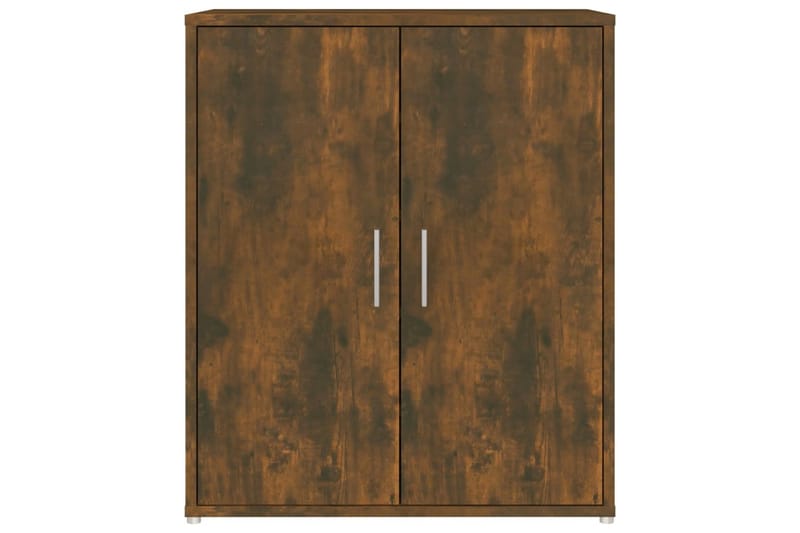 beBasic skoskab 60x35x70 cm konstrueret træ røget egetræ - Brun - Opbevaring - Skoopbevaring