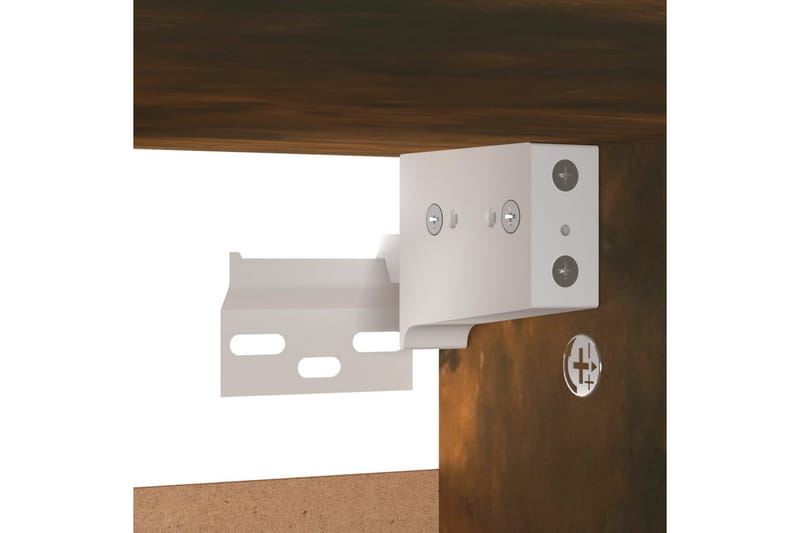 beBasic skoskab 60x35x70 cm konstrueret træ røget egetræ - Brun - Opbevaring - Skoopbevaring