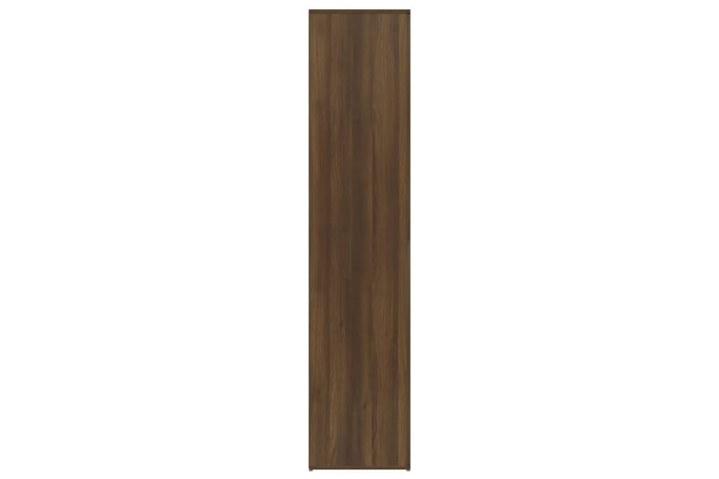 beBasic skoskab 80x39x178 cm konstrueret træ brun egetræsfarve - Brun - Skoskab - Entréopbevaring - Skoopbevaring