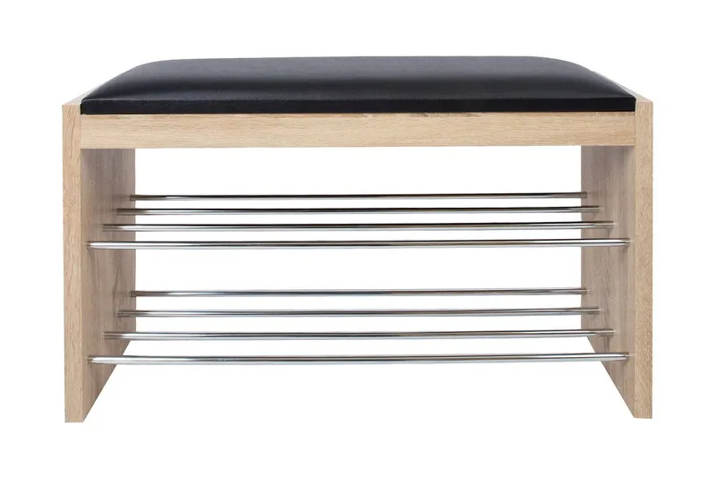 Beno Skohylde 79,5x30x50 cm Lysebrun - Opbevaring - Skoopbevaring