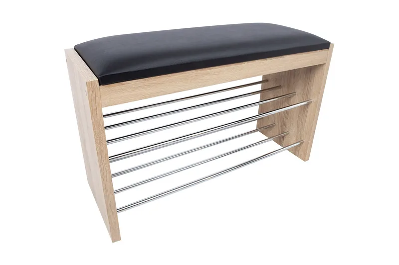 Beno Skohylde 79,5x30x50 cm Lysebrun - Opbevaring - Skoopbevaring