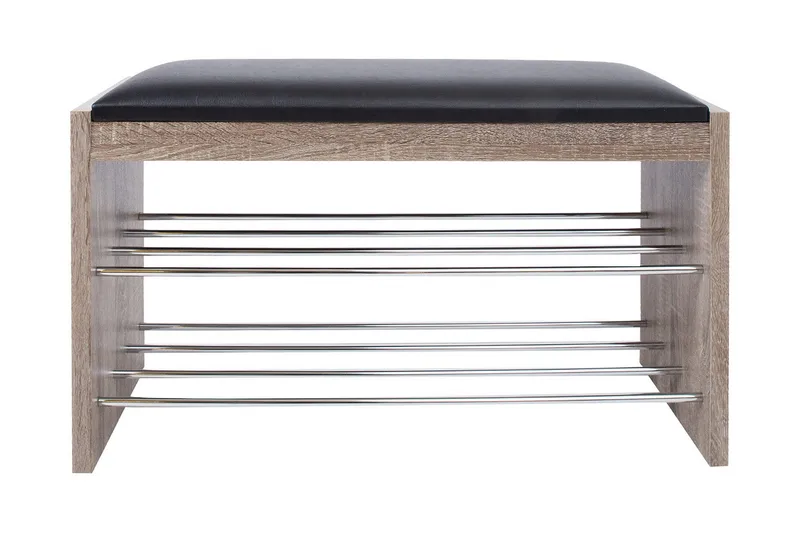 Beno Skohylde 79,5x30x50 cm Mørkebrun - Opbevaring - Skoopbevaring