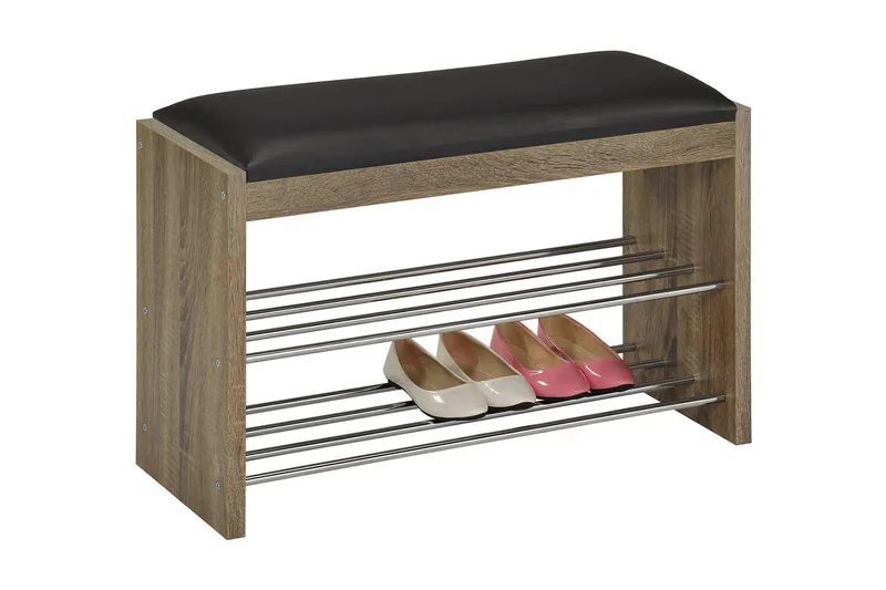 Beno Skohylde 79,5x30x50 cm Mørkebrun, undefined