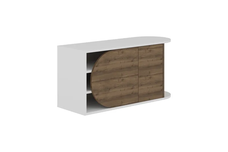 Berriaren Skoskab 104 cm - Hvid - Opbevaring - Skoopbevaring