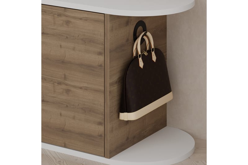 Berriaren Skoskab 104 cm - Hvid - Opbevaring - Skoopbevaring