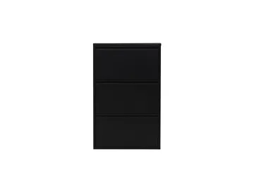 Bonito Skoskab 60x15 cm - Sort - Opbevaring - Skoopbevaring