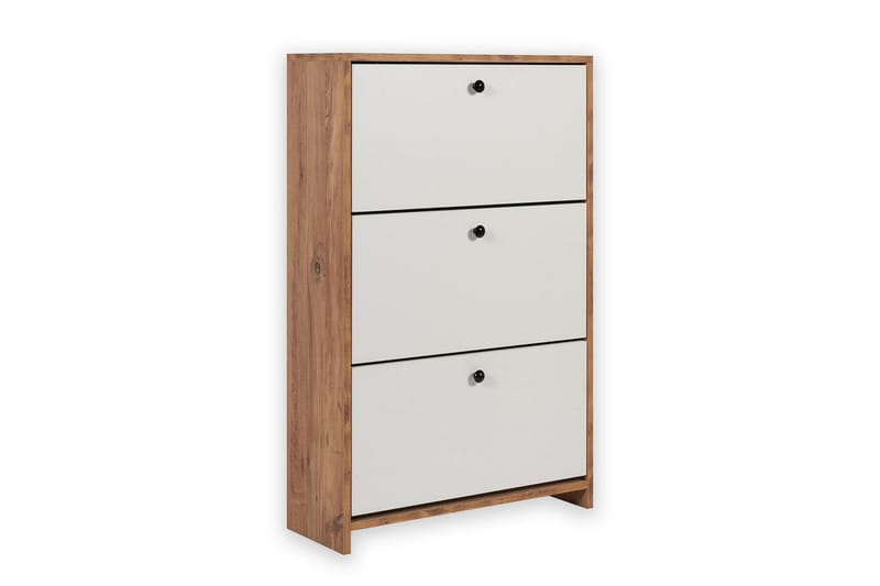 Comfortale Skoskab 26 cm - Hvid/Mintgrøn/Lysfarvet træ - Opbevaring - Skoopbevaring - Skoskab