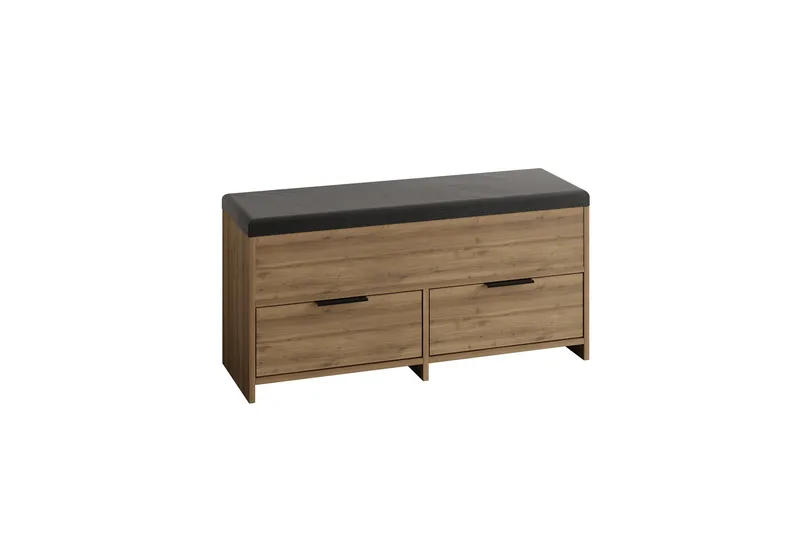 Cove Skoskab 106 cm, Brun