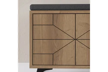 Dune Skoskab 107 cm - Brun - Opbevaring - Skoopbevaring
