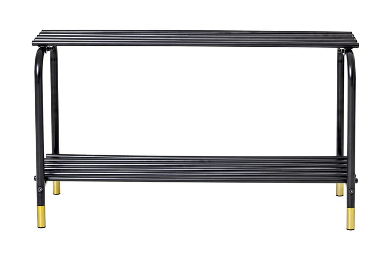 Ebenezer Skohylde 30x75 cm - Sort - Opbevaring - Skoopbevaring