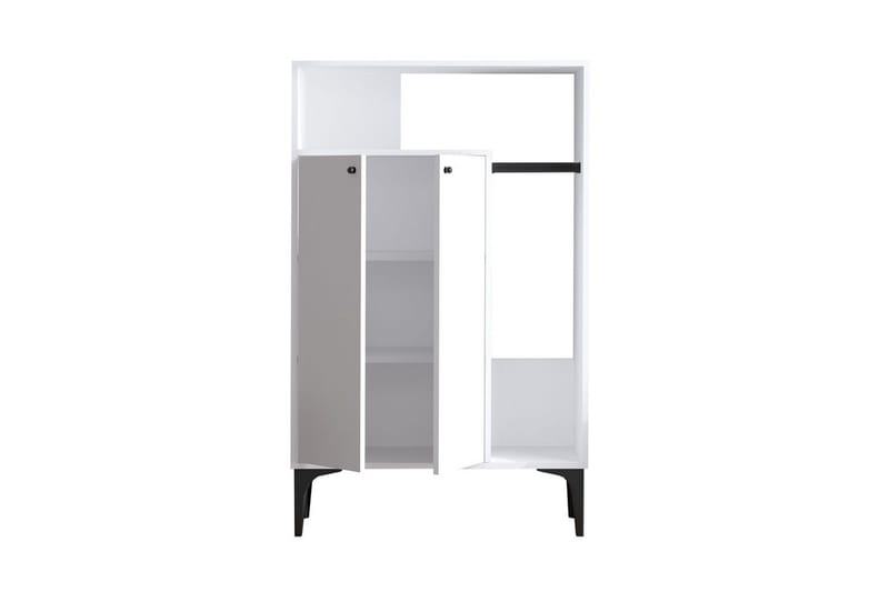 Gedalia Skoskab 90 cm - Hvid - Opbevaring - Skoopbevaring - Skoskab