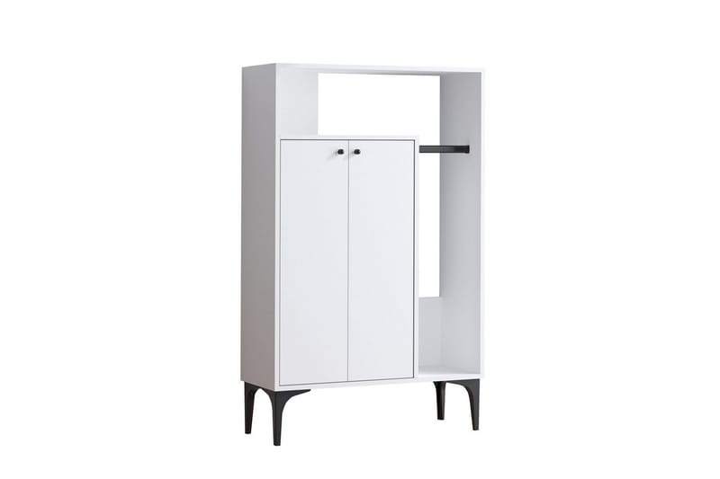 Gedalia Skoskab 90 cm - Hvid - Opbevaring - Skoopbevaring - Skoskab