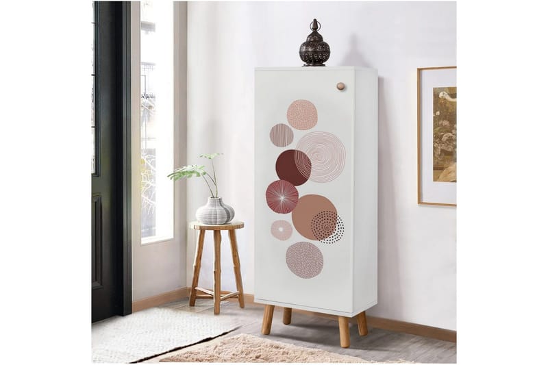 Gelsgan Skoskab 50 cm - Hvid - Opbevaring - Skoopbevaring - Skoskab