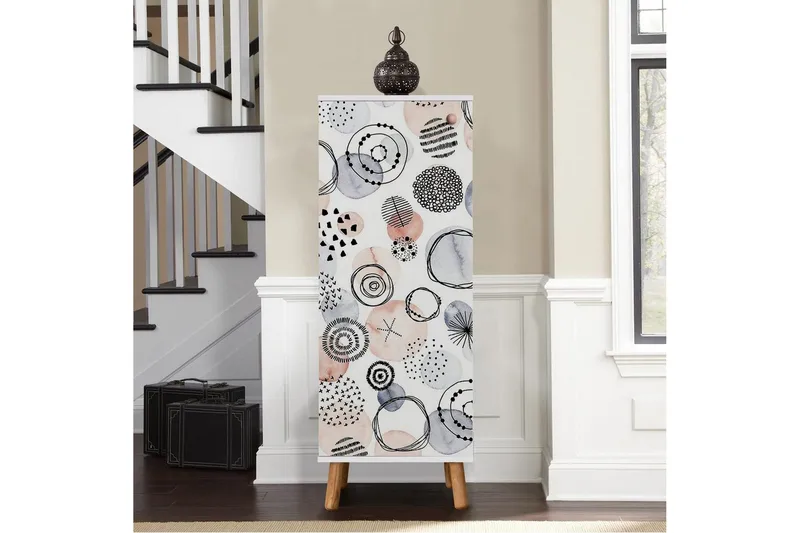 Gelsgan Skoskab 50 cm - Hvid - Opbevaring - Skoopbevaring - Skoskab