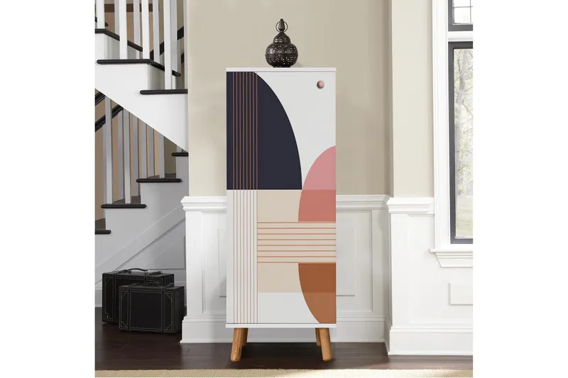 Gelsgan Skoskab 50 cm - Hvid - Opbevaring - Skoopbevaring - Skoskab