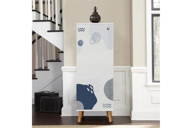 Gelsgan Skoskab 50 cm - Hvid - Opbevaring - Skoopbevaring - Skoskab