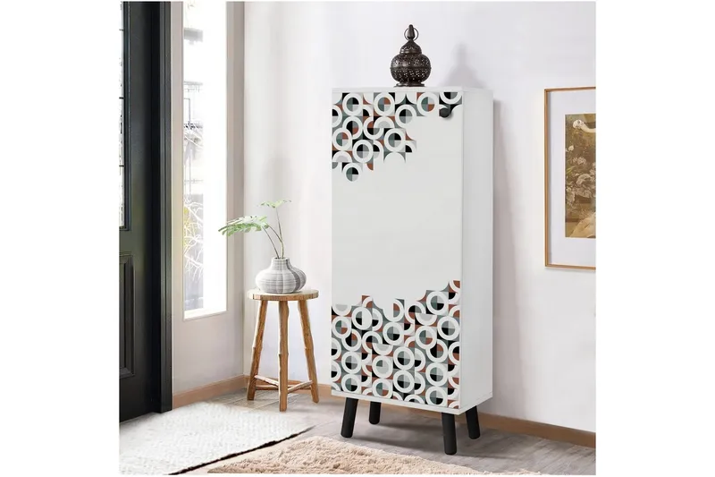 Gelsgan Skoskab 50 cm - Hvid - Opbevaring - Skoopbevaring - Skoskab