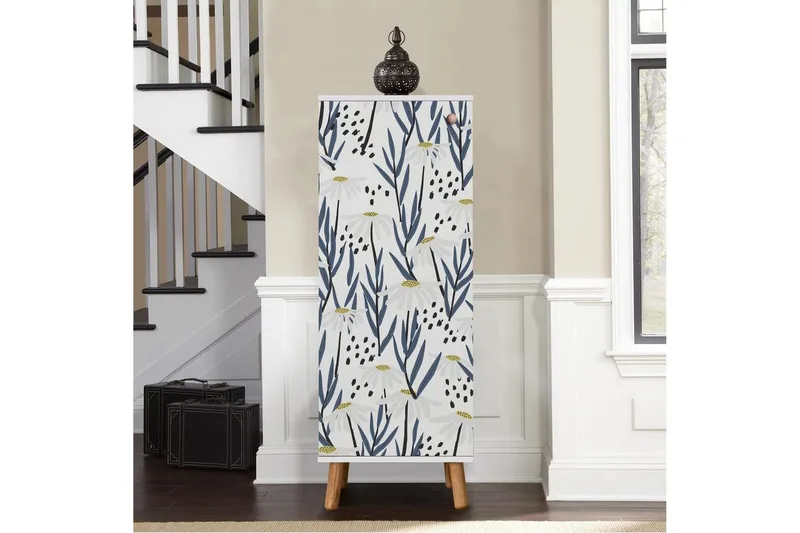 Gelsgan Skoskab 50 cm - Hvid - Opbevaring - Skoopbevaring - Skoskab