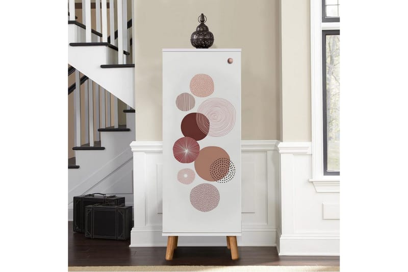 Gelsgan Skoskab 50 cm - Hvid - Opbevaring - Skoopbevaring - Skoskab