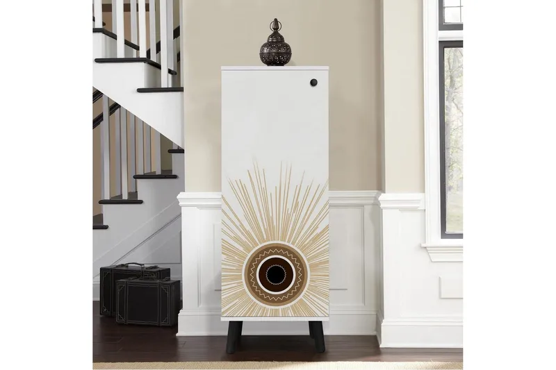 Gelsgan Skoskab 50 cm - Hvid - Opbevaring - Skoopbevaring - Skoskab