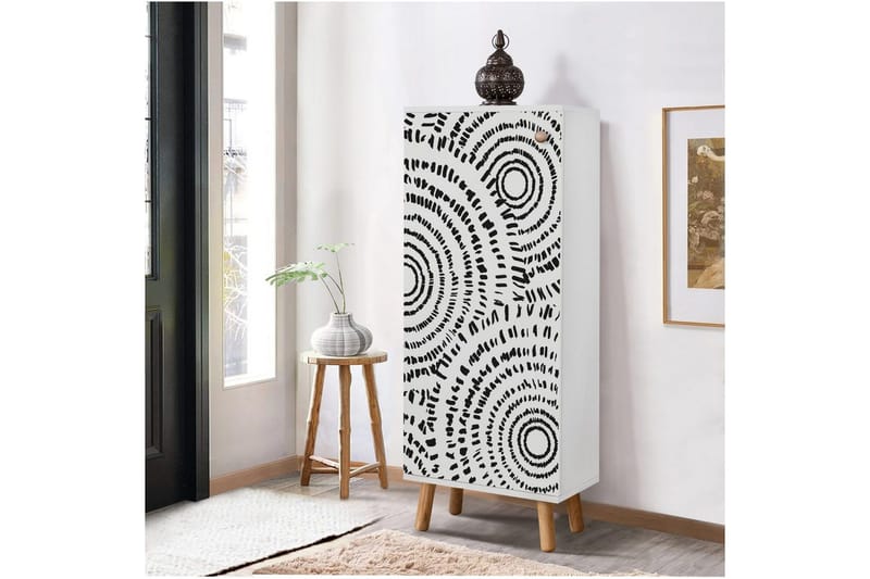 Gelsgan Skoskab 50 cm - Hvid - Opbevaring - Skoopbevaring - Skoskab