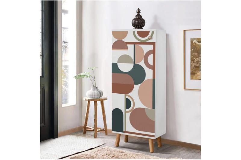 Gelsgan Skoskab 50 cm - Hvid - Opbevaring - Skoopbevaring - Skoskab