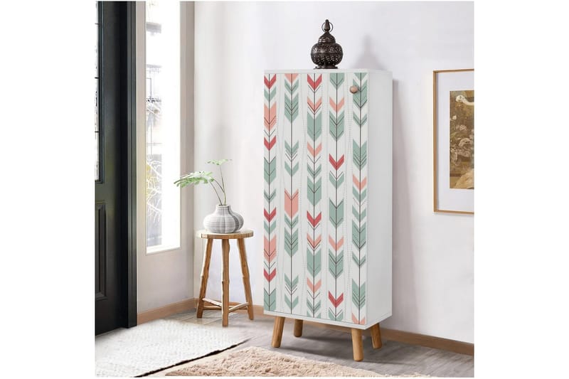 Gelsgan Skoskab 50 cm - Hvid - Opbevaring - Skoopbevaring - Skoskab