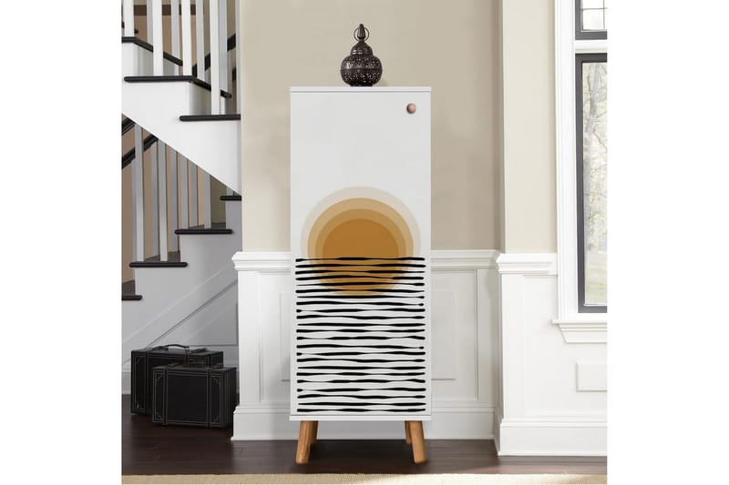 Gelsgan Skoskab 50 cm - Hvid - Opbevaring - Skoopbevaring - Skoskab