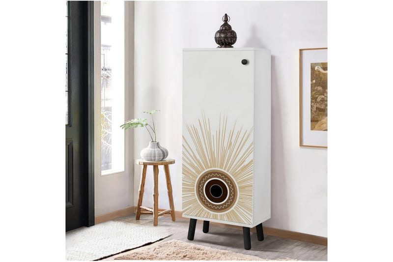 Gelsgan Skoskab 50 cm - Hvid - Opbevaring - Skoopbevaring - Skoskab