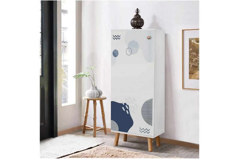 Gelsgan Skoskab 50 cm - Hvid - Opbevaring - Skoopbevaring - Skoskab