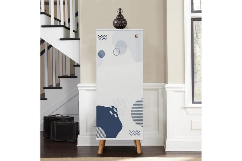 Gelsgan Skoskab 50 cm - Hvid - Opbevaring - Skoopbevaring - Skoskab