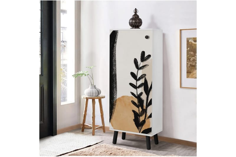 Gelsgan Skoskab 50 cm - Hvid - Opbevaring - Skoopbevaring - Skoskab