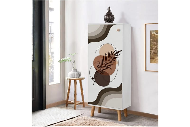 Gelsgan Skoskab 50 cm - Hvid - Opbevaring - Skoopbevaring - Skoskab