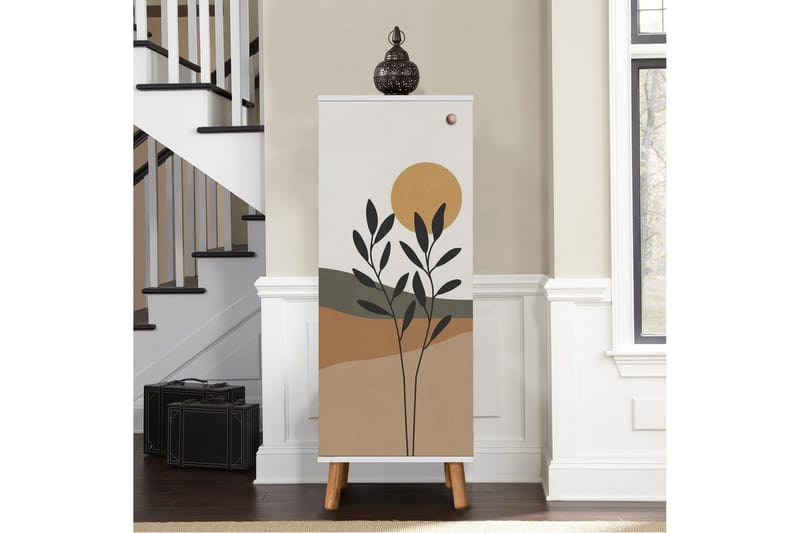 Gelsgan Skoskab 50 cm - Hvid - Opbevaring - Skoopbevaring - Skoskab