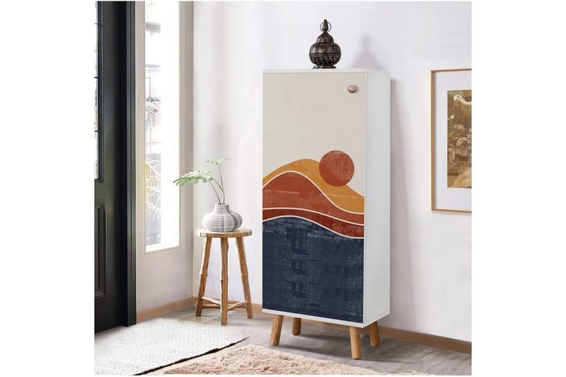 Gelsgan Skoskab 50 cm - Hvid - Opbevaring - Skoopbevaring - Skoskab