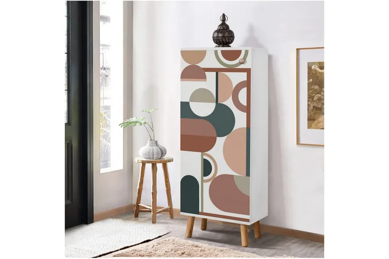 Gelsgan Skoskab 50 cm - Hvid - Opbevaring - Skoopbevaring - Skoskab