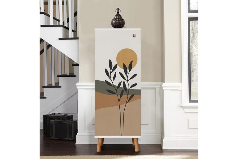 Gelsgan Skoskab 50 cm - Hvid - Opbevaring - Skoopbevaring - Skoskab