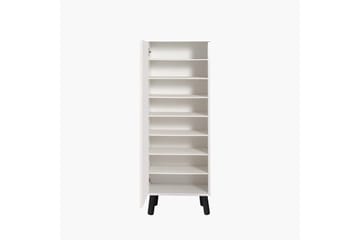 Gelsgan Skoskab 50 cm - Hvid/Rød - Opbevaring - Skoopbevaring