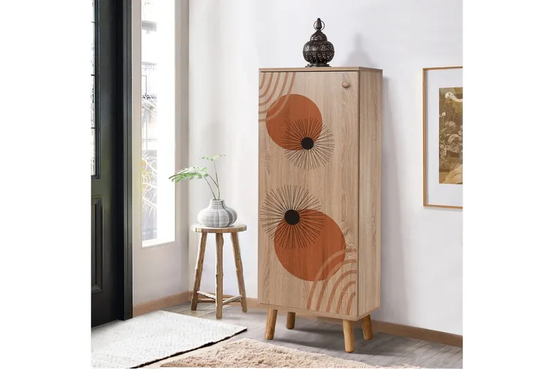 Gelsgan Skoskab 50 cm, Lysebrun