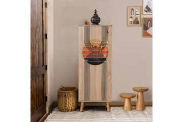 Gelsgan Skoskab 50 cm - Natur - Opbevaring - Skoopbevaring